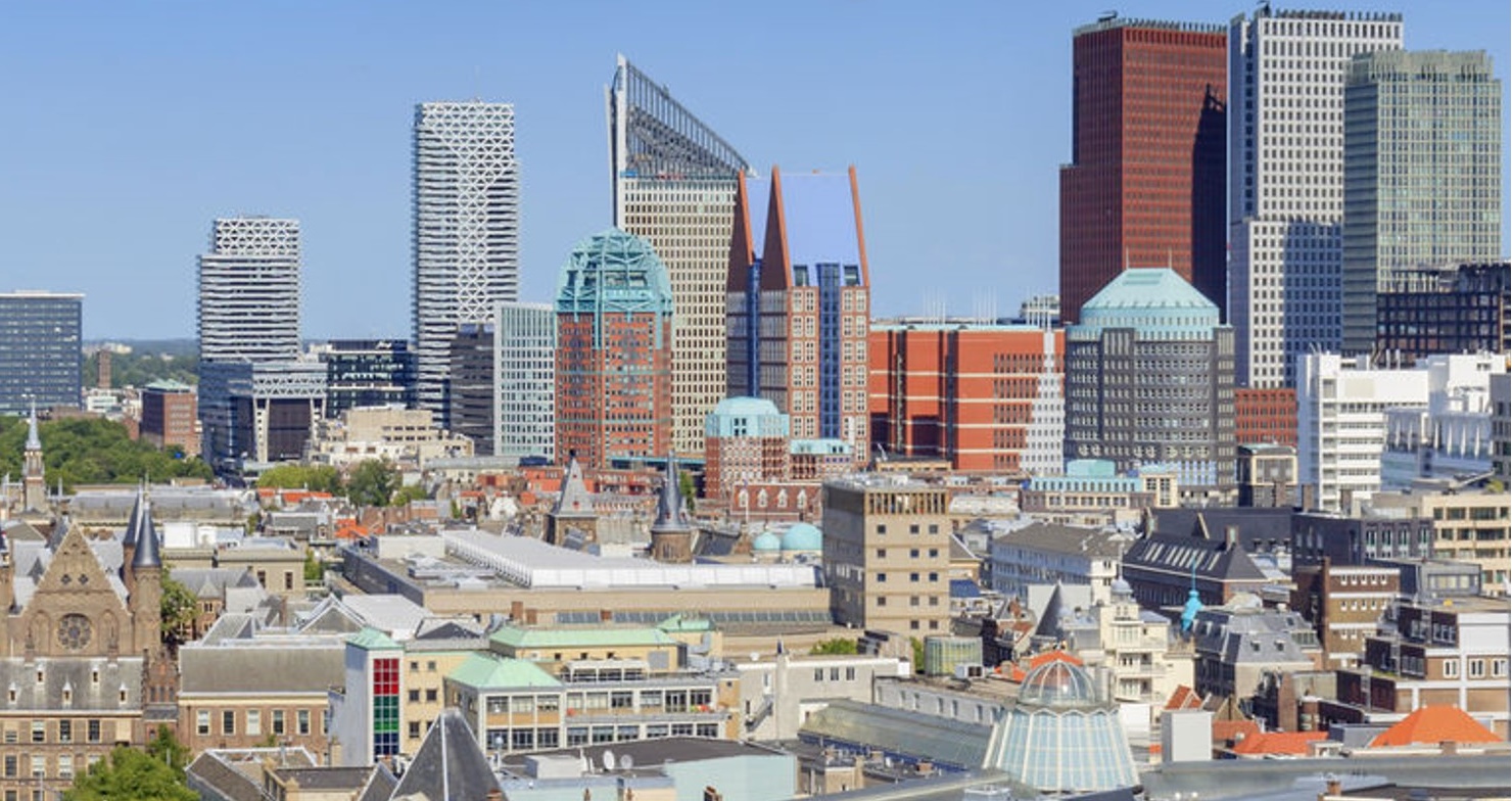 Uitzicht gebouwen Haagse regio