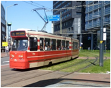 Tram van HTM in Den Haag